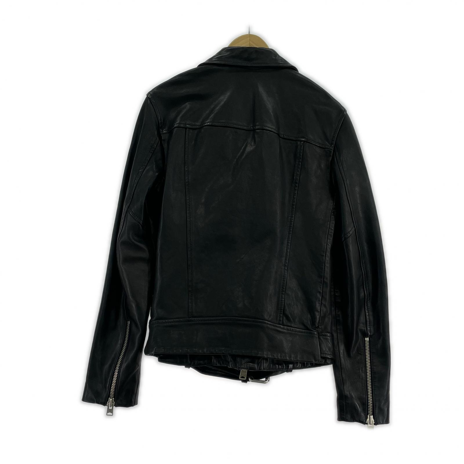 ライダースジャケット RIGG BIKER (XXS) 黒 ブラック