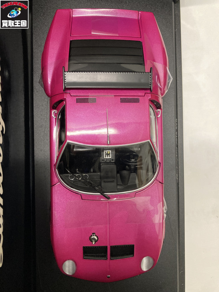 京商 1/18 ランボルギーニ イオタ SVR パープルメタリック スケールカー
