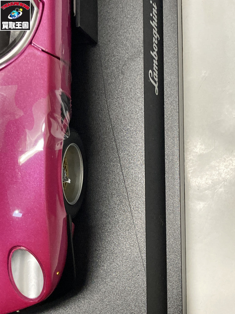 京商 1/18 ランボルギーニ イオタ SVR パープルメタリック スケールカー