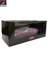 京商 1/18 ランボルギーニ イオタ SVR パープルメタリック スケールカー