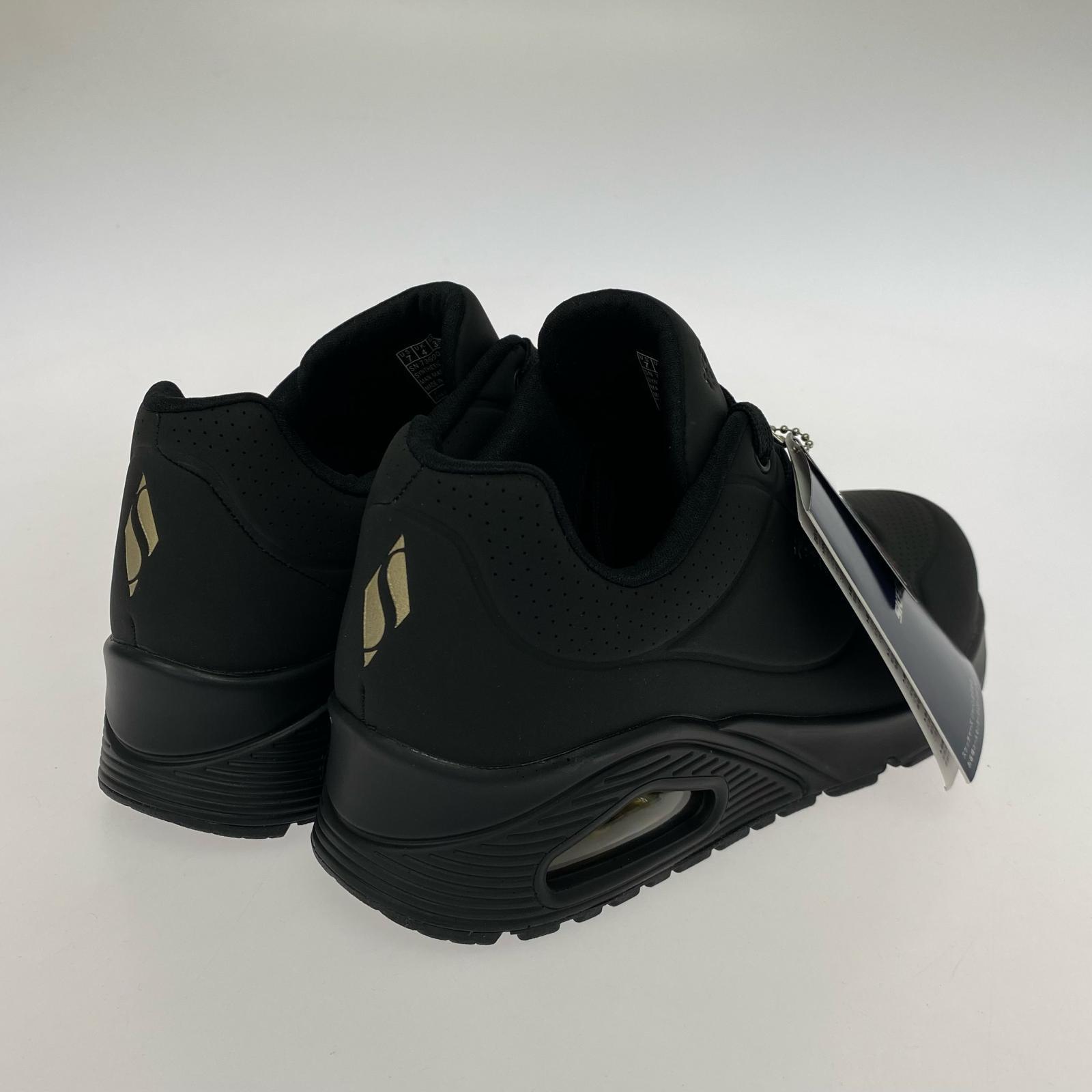 スニーカー SKECHERS 73690-BBK ウノ-スタンド・オン・エア ブラック