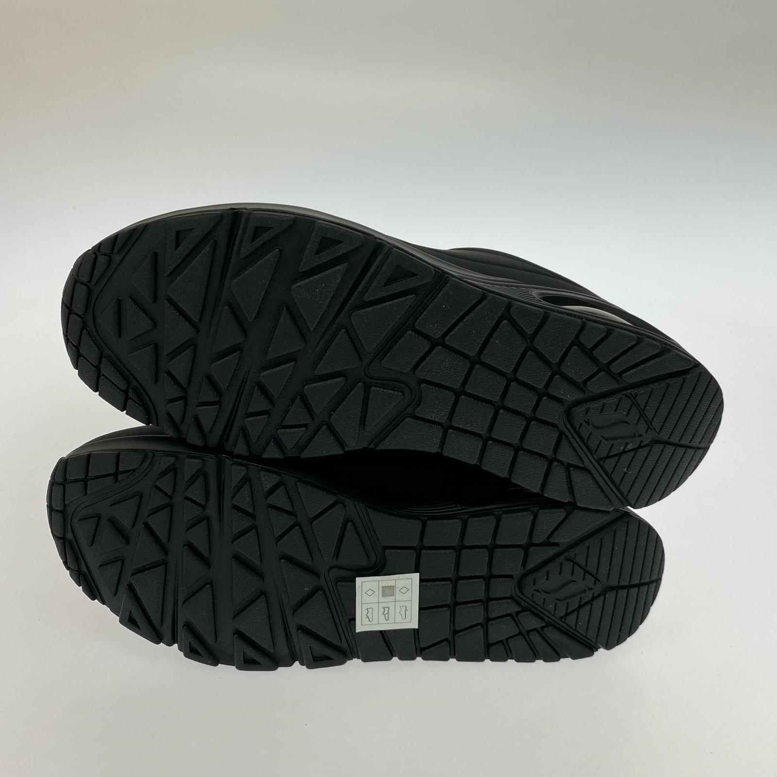 スニーカー SKECHERS 73690-BBK ウノ-スタンド・オン・エア ブラック