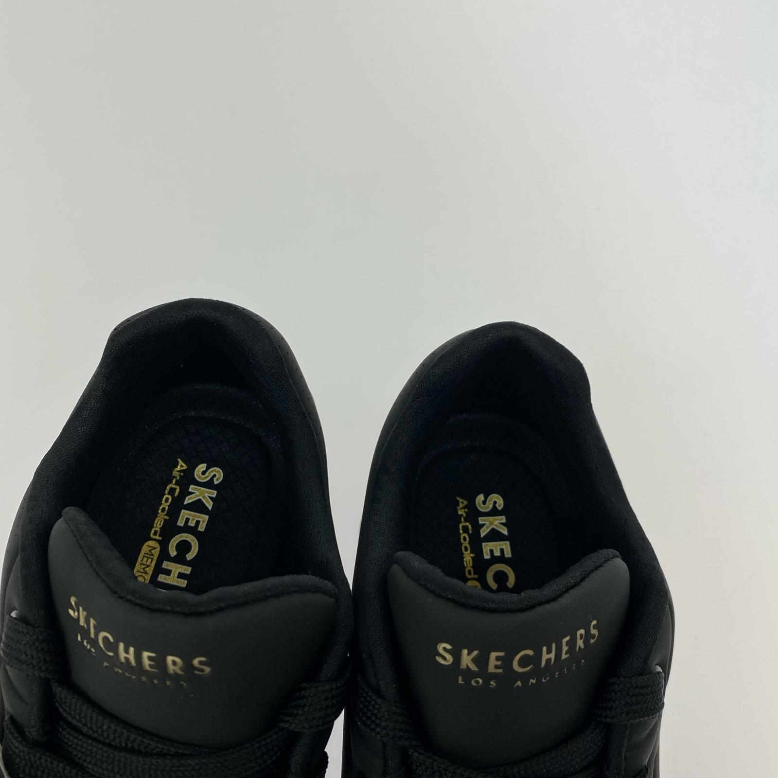 スニーカー SKECHERS 73690-BBK ウノ-スタンド・オン・エア ブラック