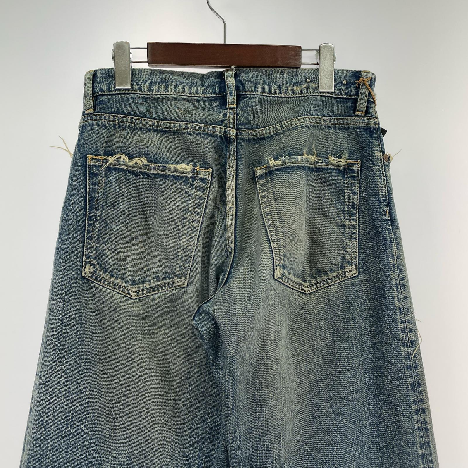 デニムパンツ W.Straight 5pocket 30 ブルー
