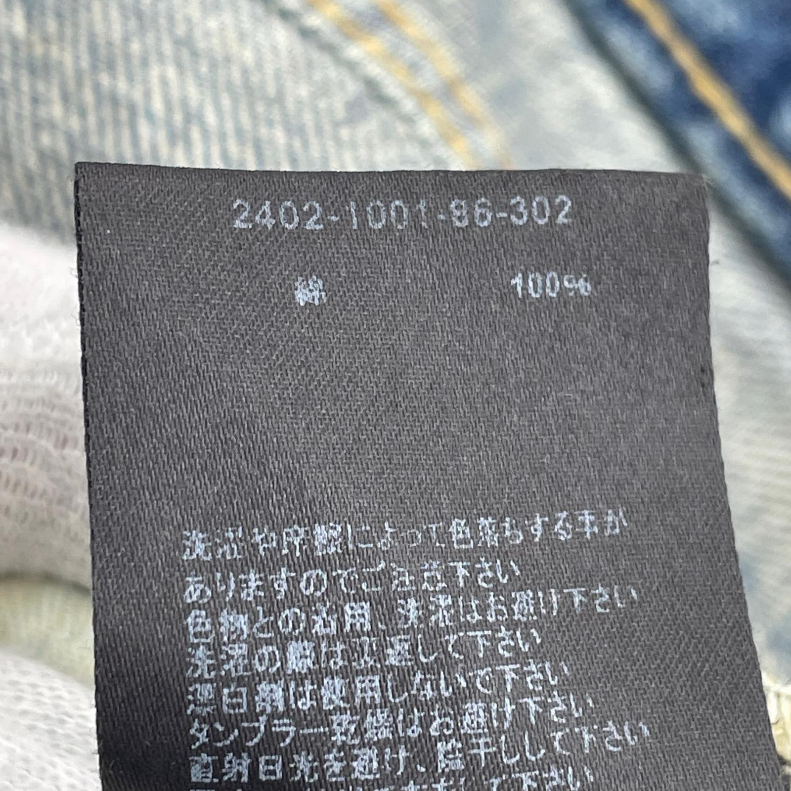 デニムパンツ W.Straight 5pocket 30 ブルー