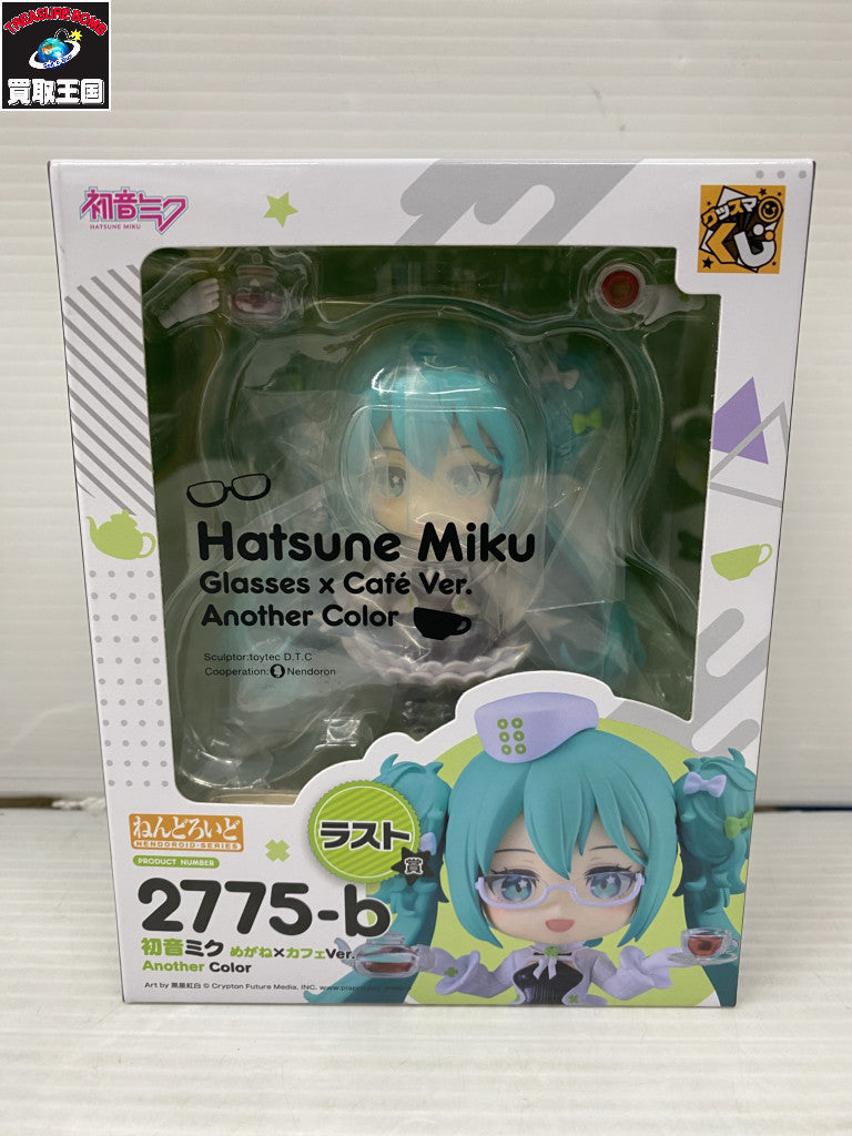 ねんどろいど 2775-b 初音ミク めがね×カフェver フィギュア/グッズ