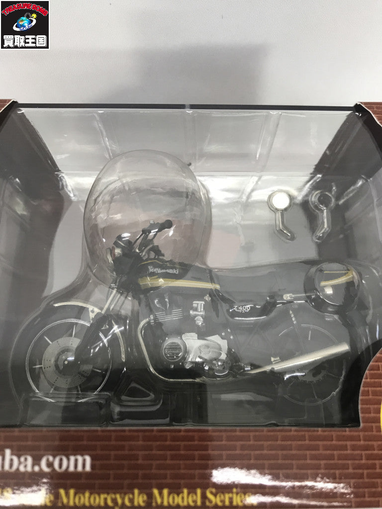 マルサン 1/18 カワサキ Z400FX Ebony 1979 前期型 スケールカー