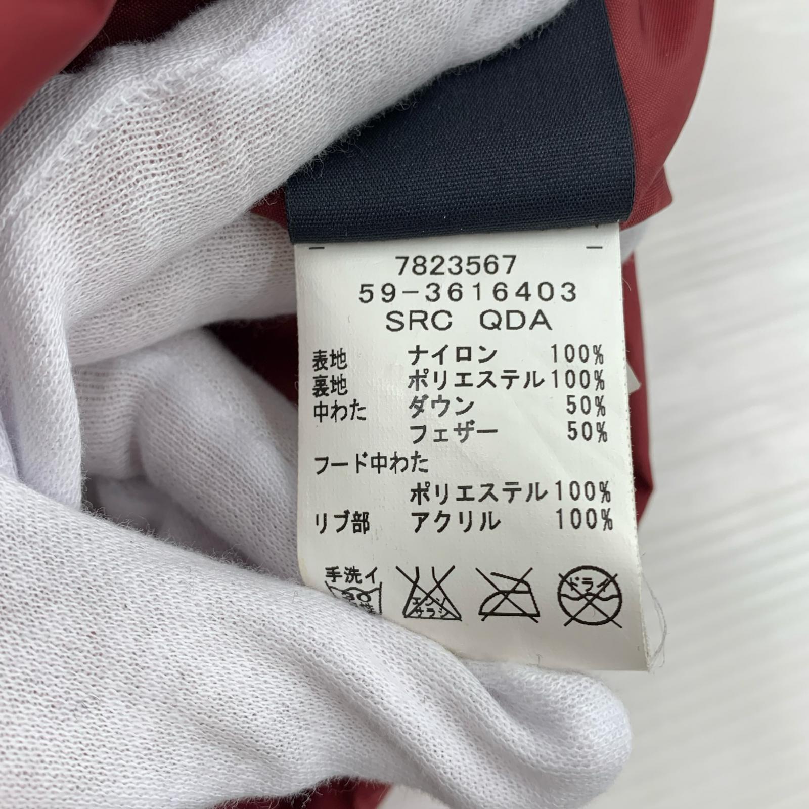 ダウンジャケット レッド S レッド