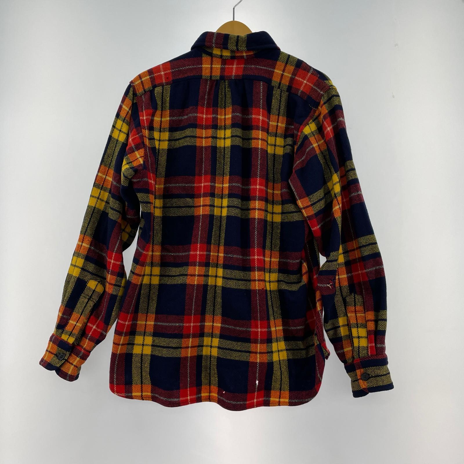 長袖シャツ 40s McGREGOR ウール チェック (M) M