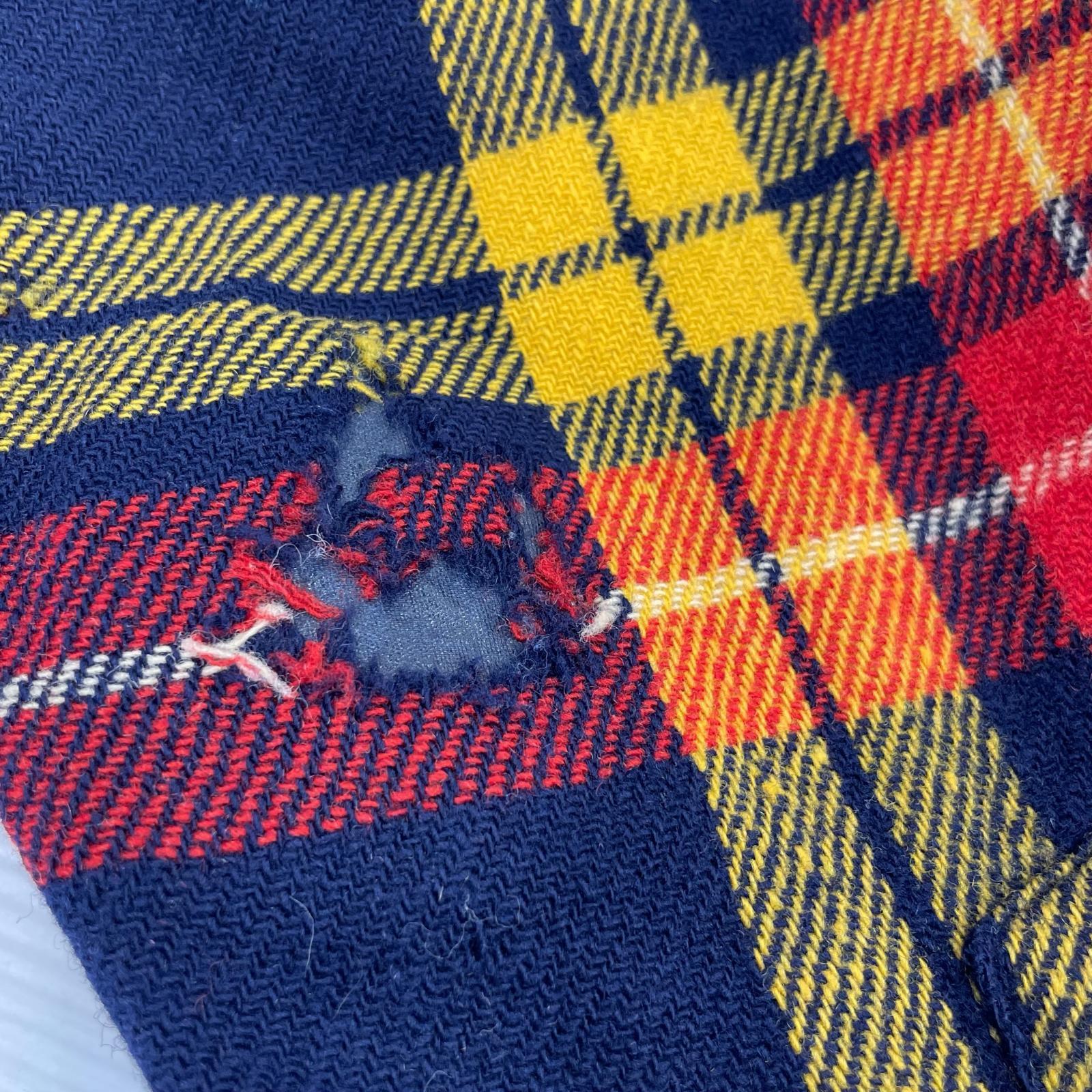 長袖シャツ 40s McGREGOR ウール チェック (M) M