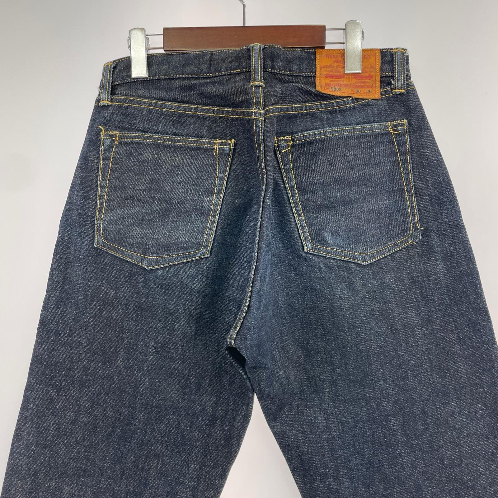 デニムパンツ S003 W30 L36 30 ネイビー
