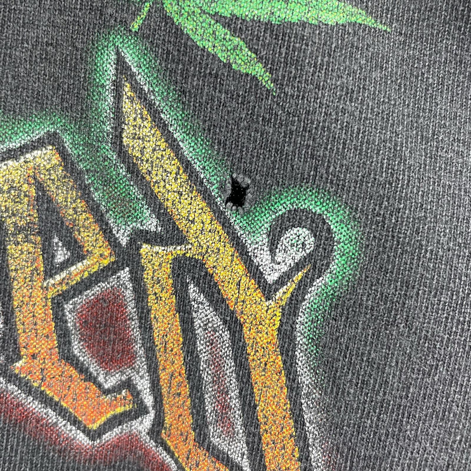 半袖Tシャツ 00s WILD ガンジャ (L) L ブラック
