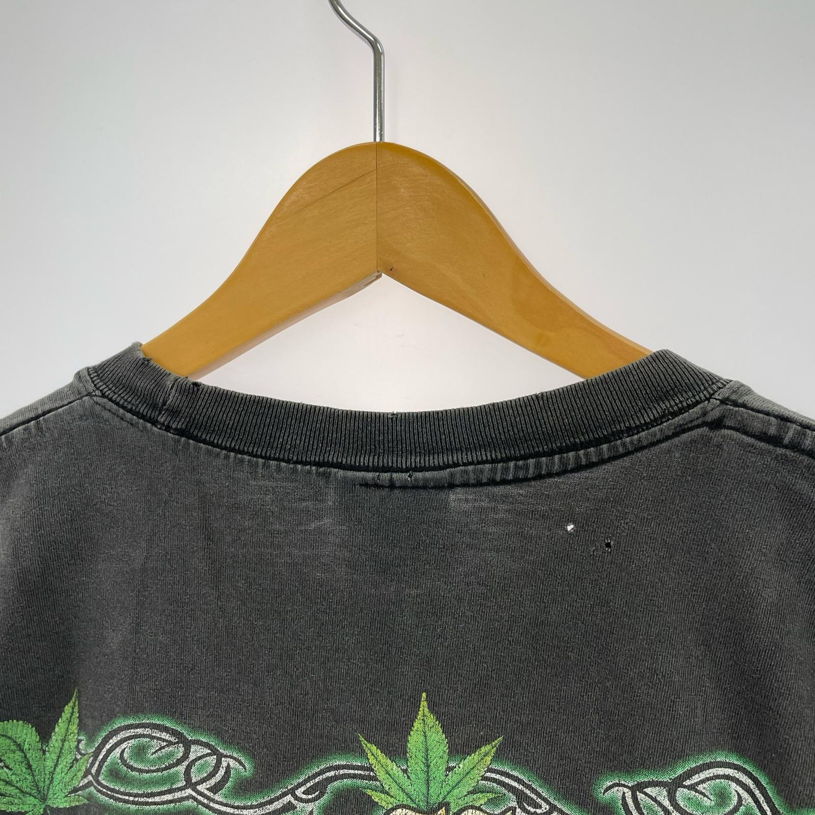 半袖Tシャツ 00s WILD ガンジャ (L) L ブラック