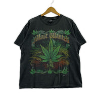 半袖Tシャツ 00s WILD ガンジャ (L) L ブラック