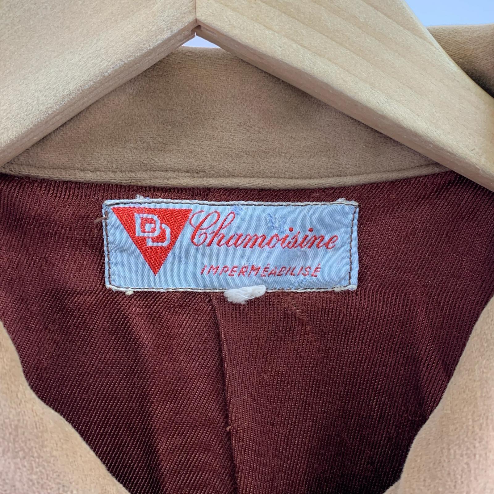 ジャケット 50s CHAMOISINE モールスキン ブラウン