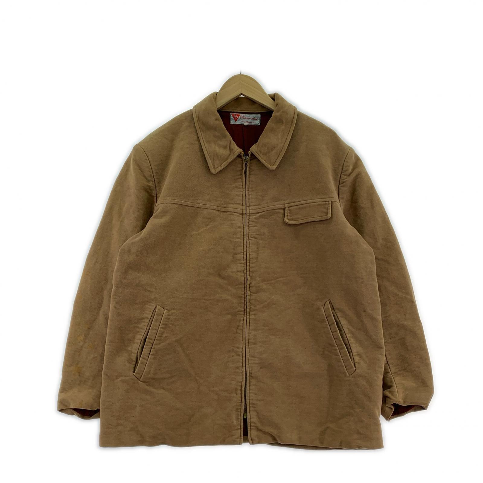 ジャケット 50s CHAMOISINE モールスキン ブラウン