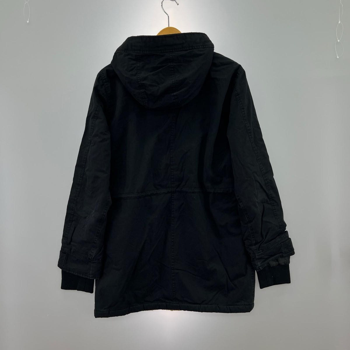 ジャケット 90s モッズコート 黒 S ブラック