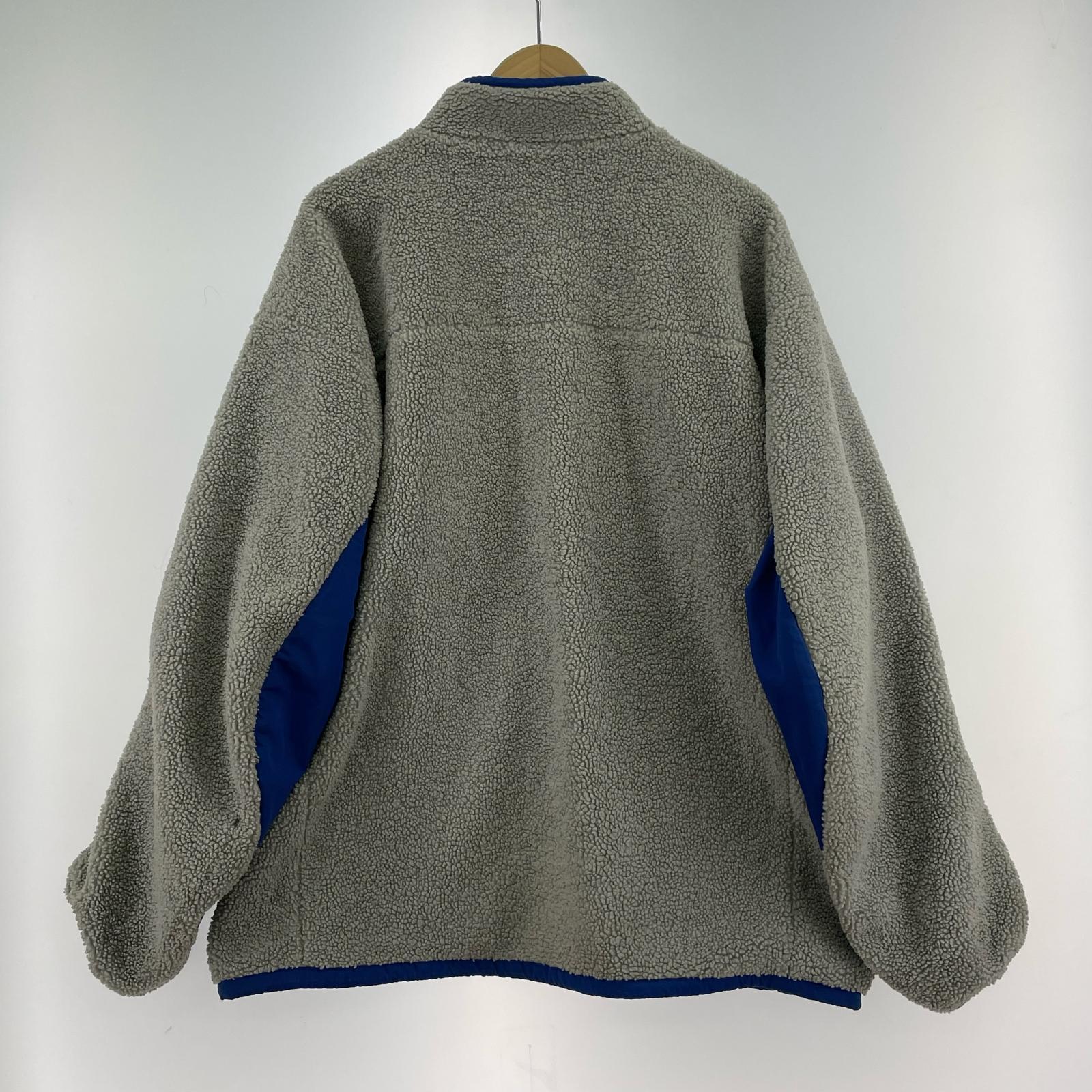 ジャケット TIGHTBOOTH フリースジャケット XL グレー×ブルー グレー