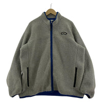 ジャケット TIGHTBOOTH フリースジャケット XL グレー×ブルー グレー