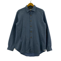 長袖シャツ Aquellos Ojos Verdes BISHU L/S BLUE 3 ブルー