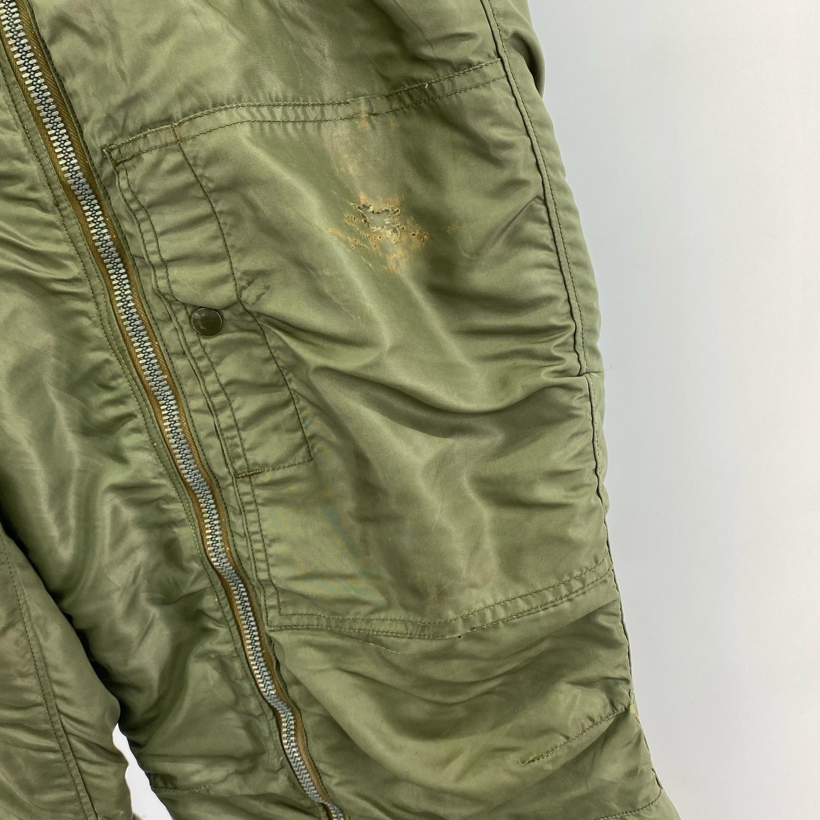 パンツ OLD A‐11B CROWNジップ カーキ
