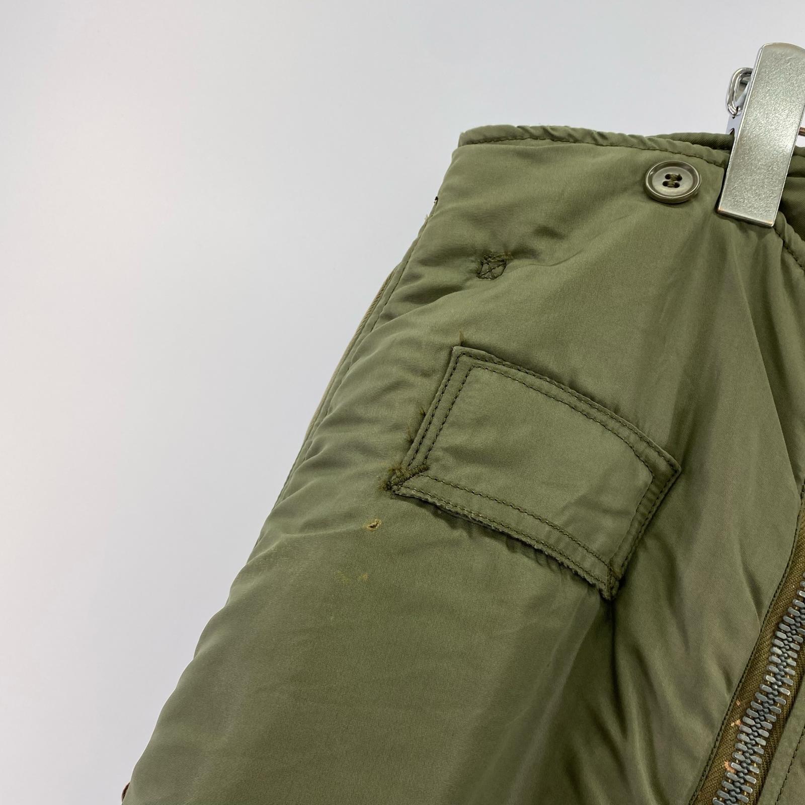 パンツ OLD A‐11B CROWNジップ カーキ