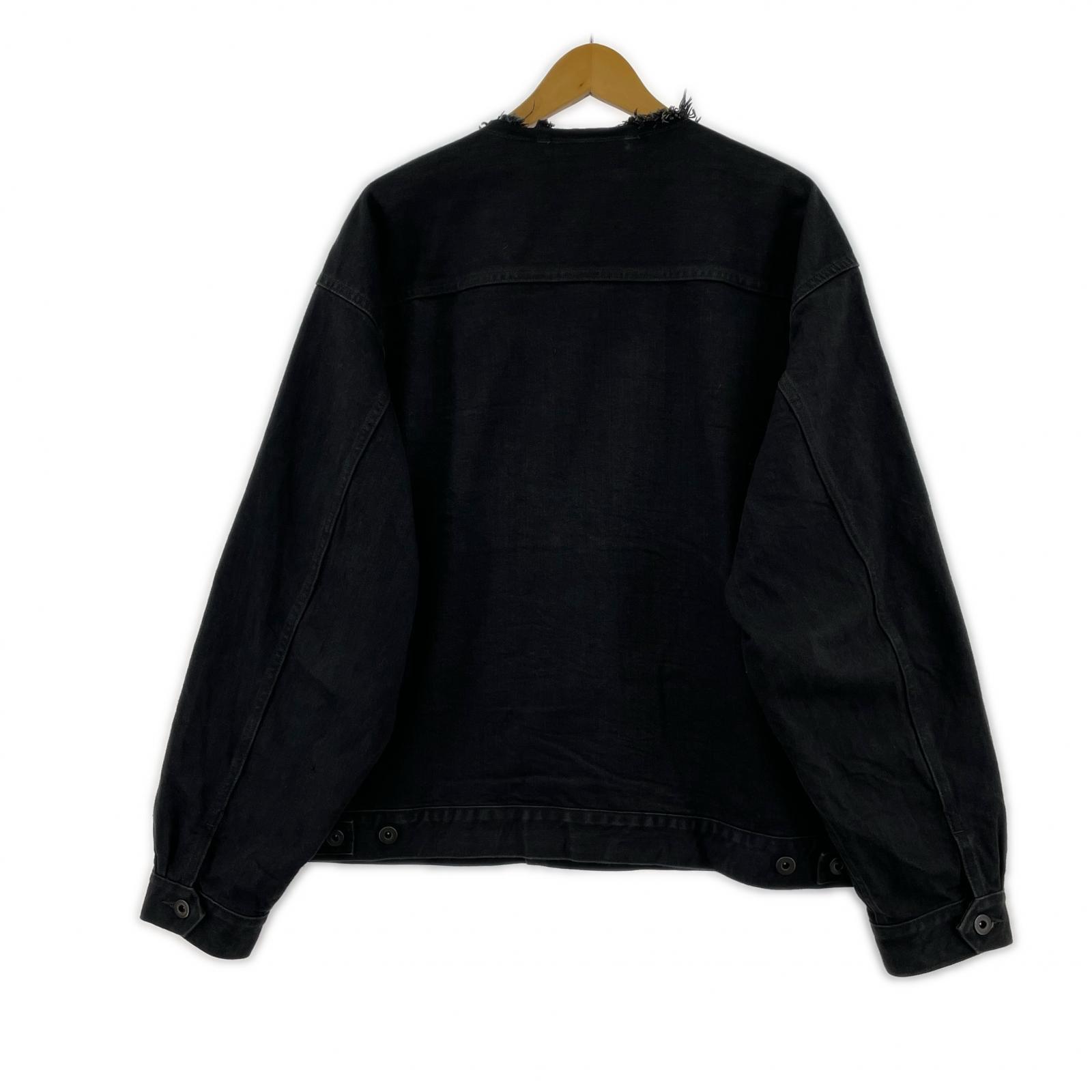 デニムジャケット 24SS 12.9oz Denim 51 Short Jacket 黒 (3) 3 ブラック