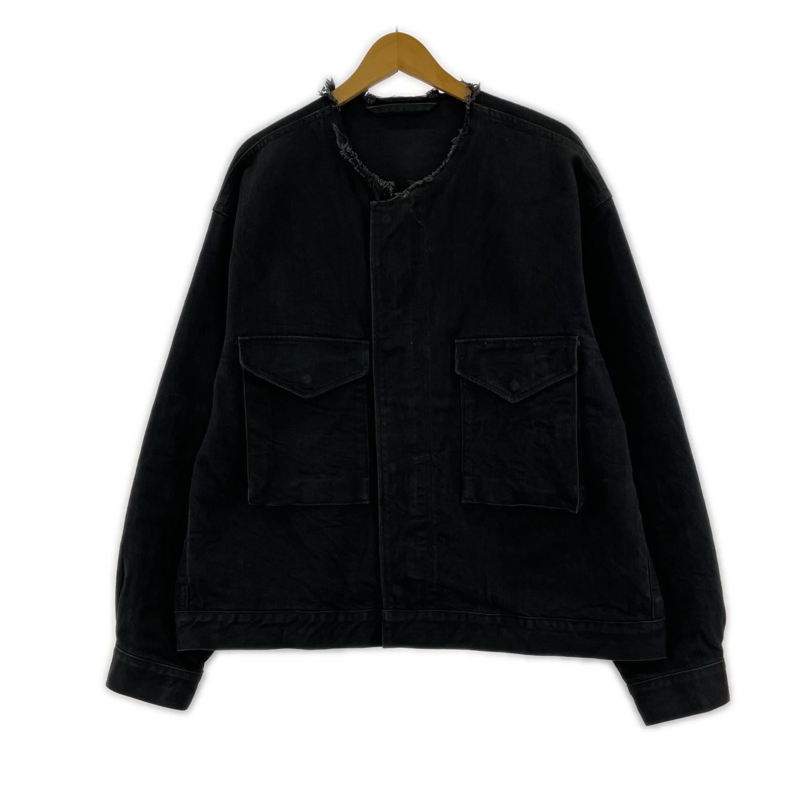 デニムジャケット 24SS 12.9oz Denim 51 Short Jacket 黒 (3) 3 ブラック