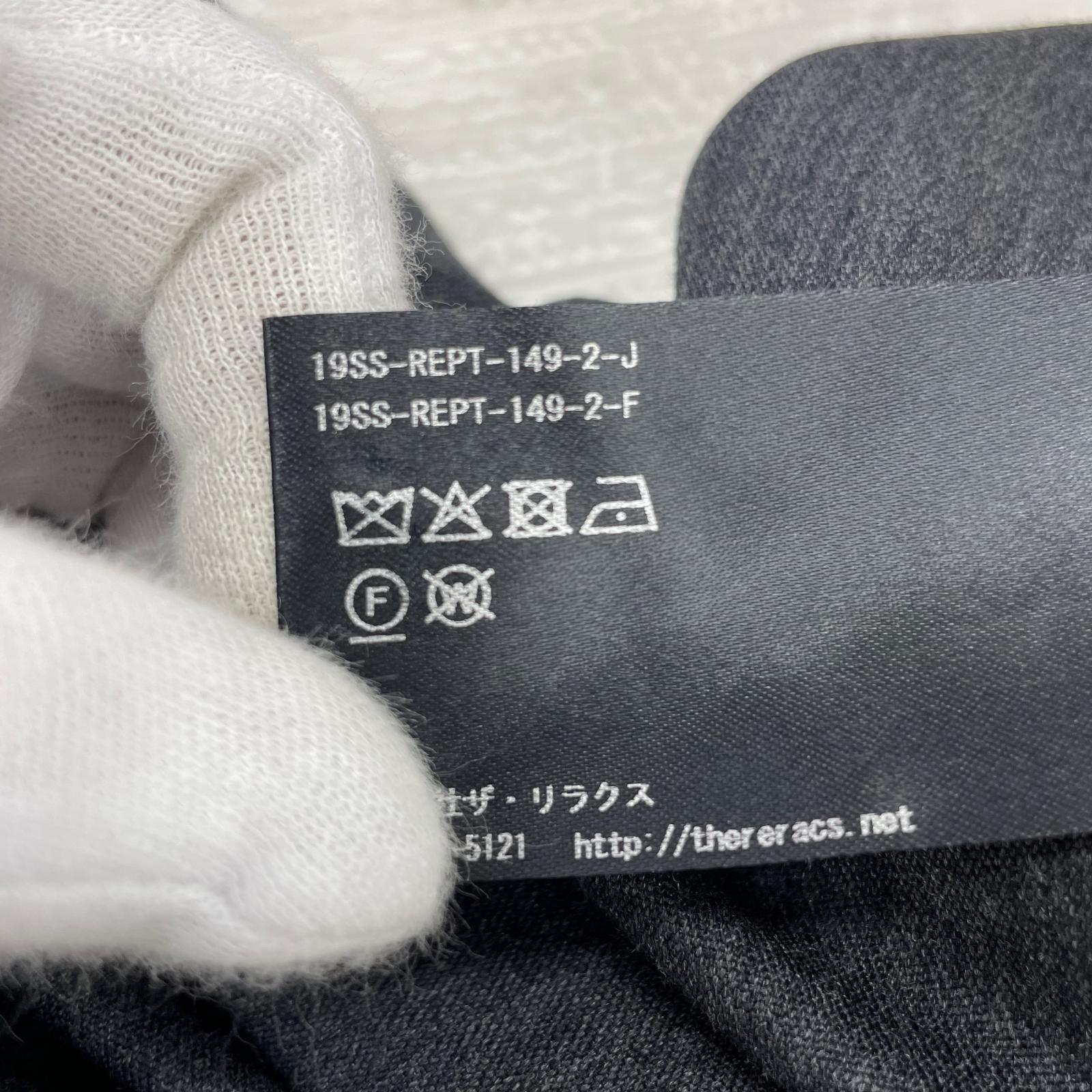 パンツ 19SS ワイドイージースラックス グレー (46) 46 ブラック