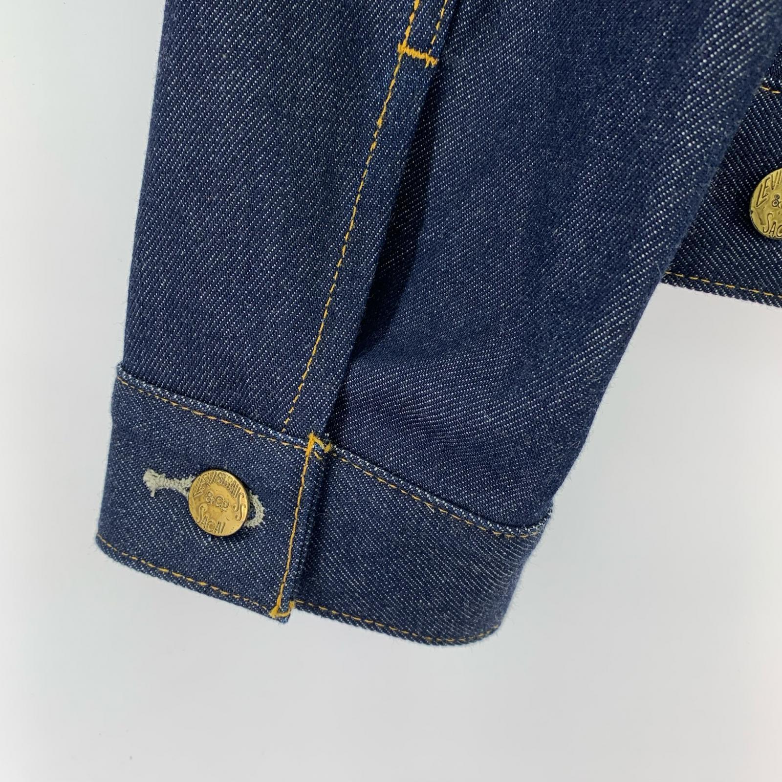 デニムジャケット Sacai×levi's デニムジャケット IND S S