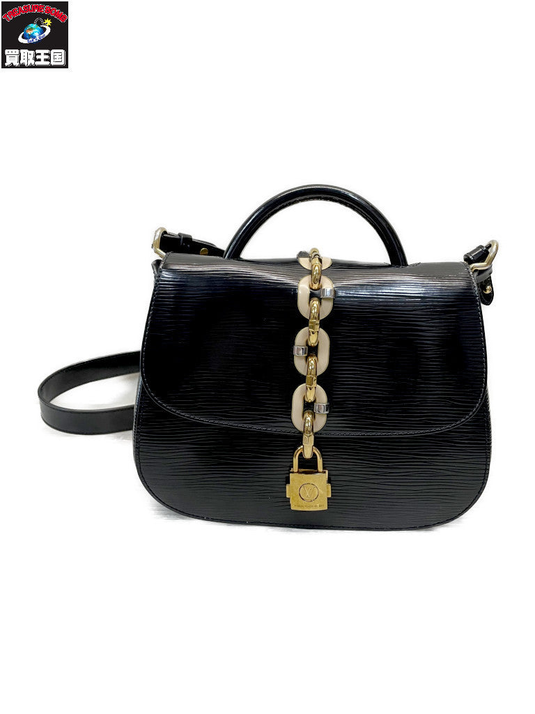 LOUIS VUITTON チェーンイットPM エピ 2WAYバッグ ノワール