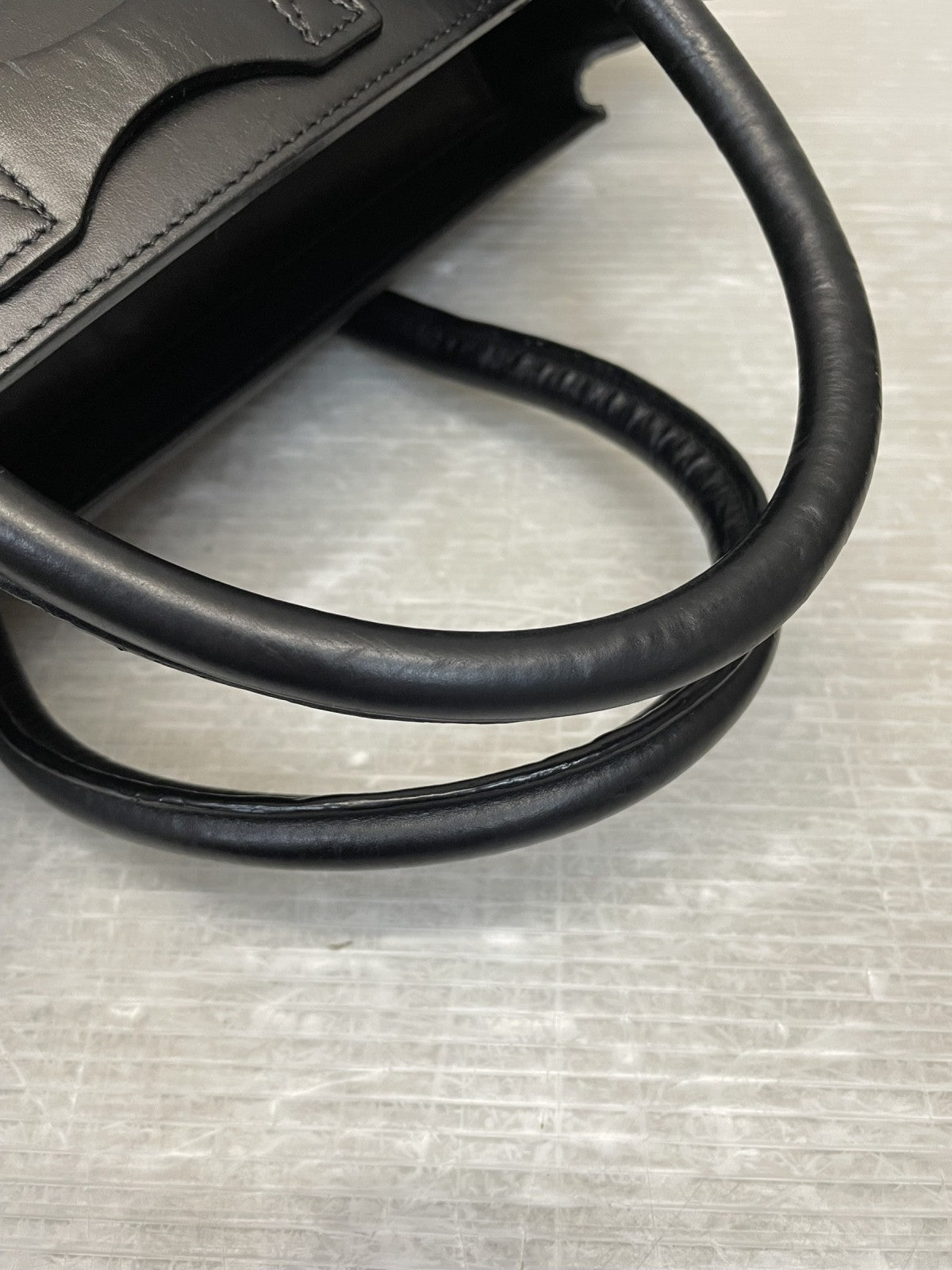 CELINE ラゲージ ファントム レザー×パイソン マルチカラー