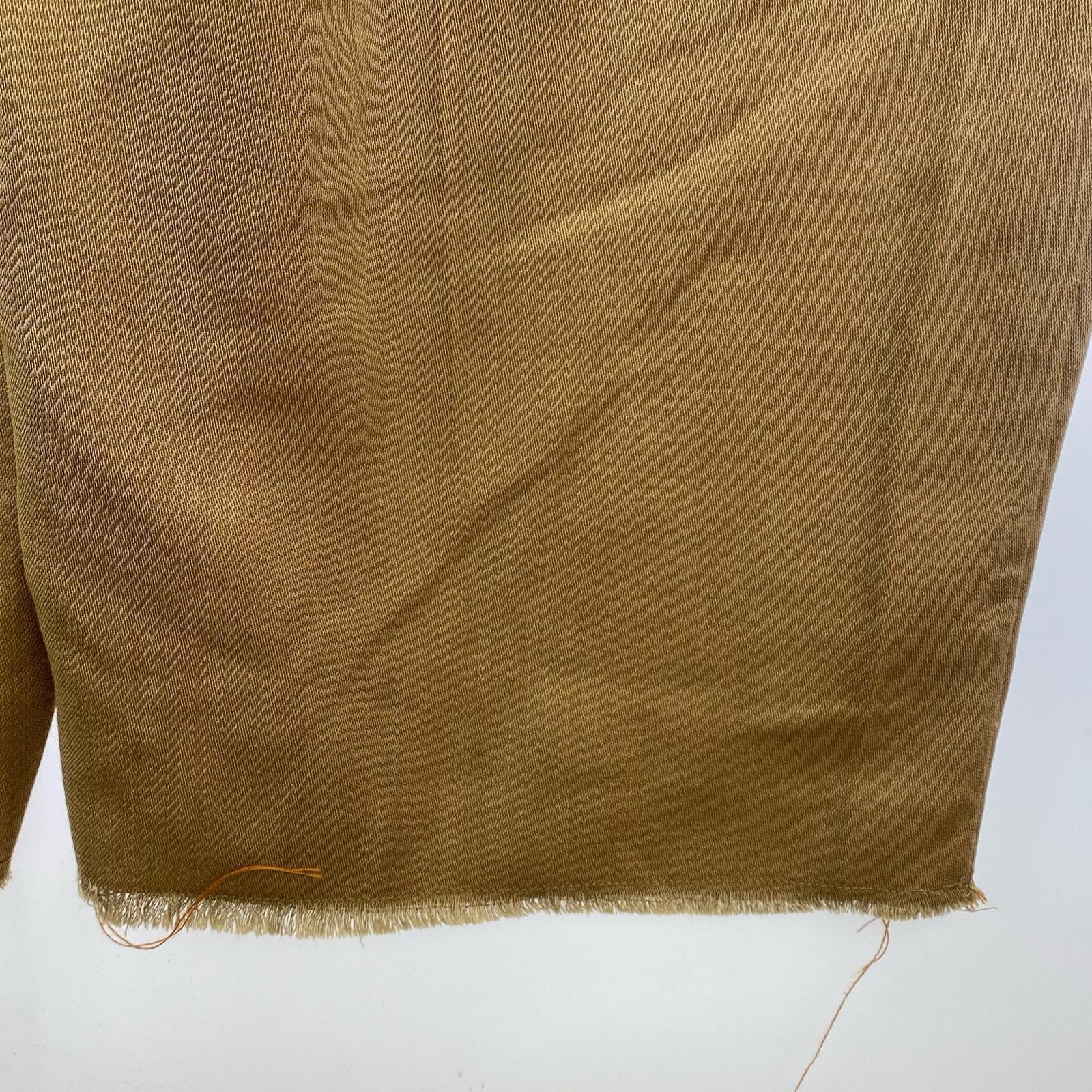 オーバーオール Saby TUCK BAGGY OVA-VISCOSE 茶 S-31802 (M) M ブラウン
