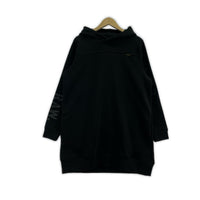 ワンピース Multi Graphic Loose Hoodie Sweat Dress 黒 S ブラック