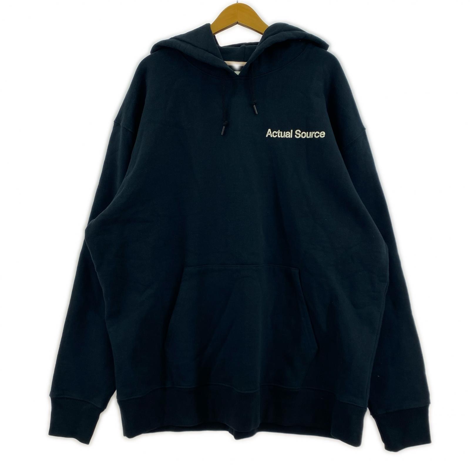 パーカー Actual Soruce XL ブラック
