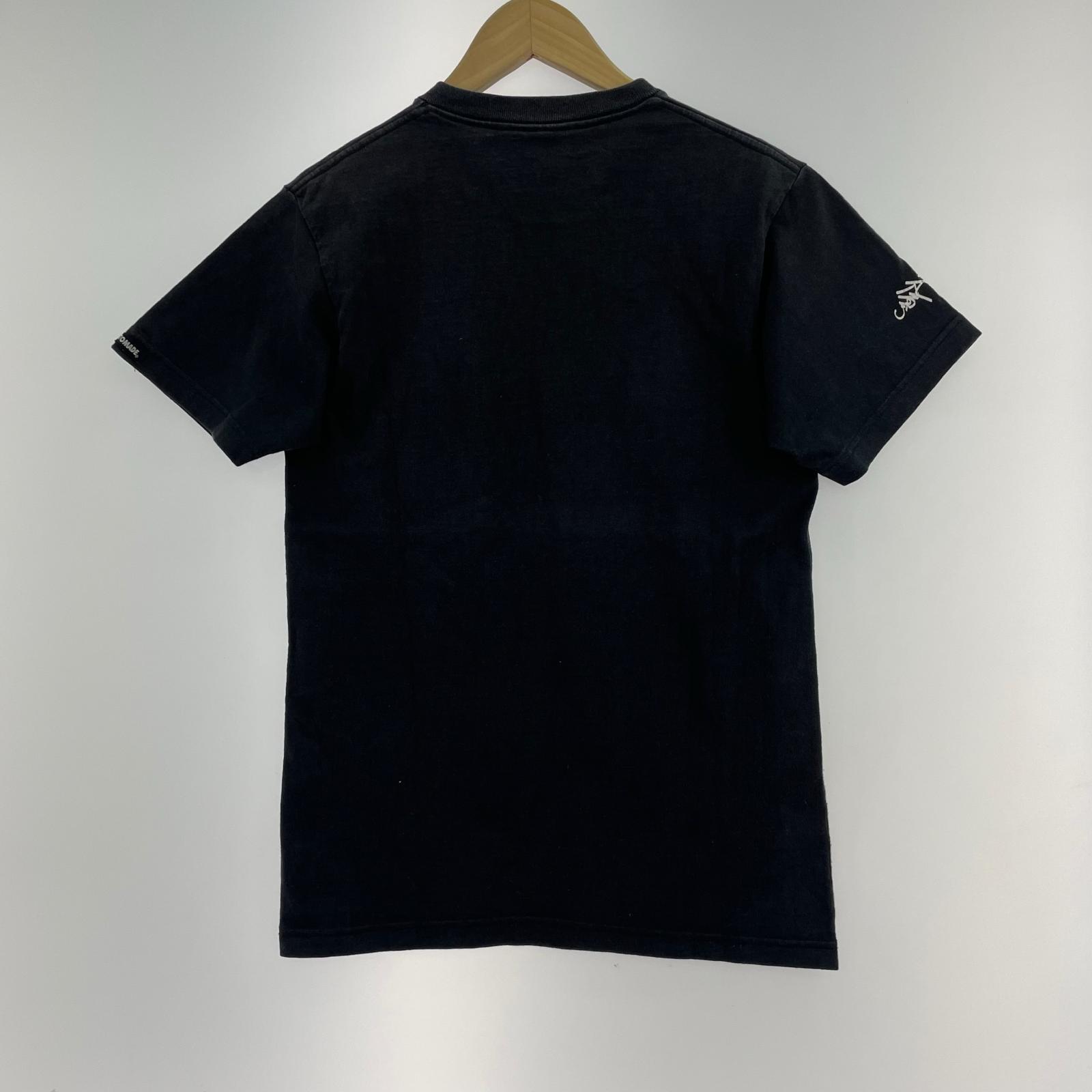 半袖Tシャツ CUSTOMADE ロボットロゴ 黒 ブラック