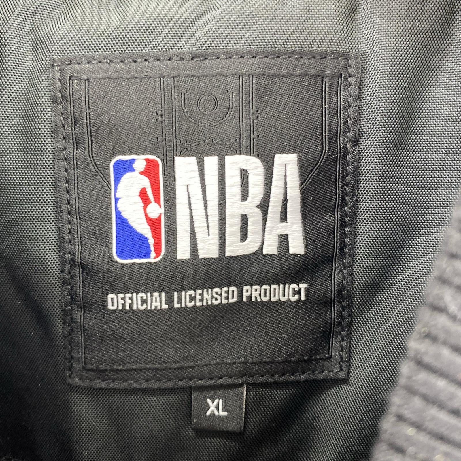 ブルゾン NBA MA-1 黒 XL LL ブラック