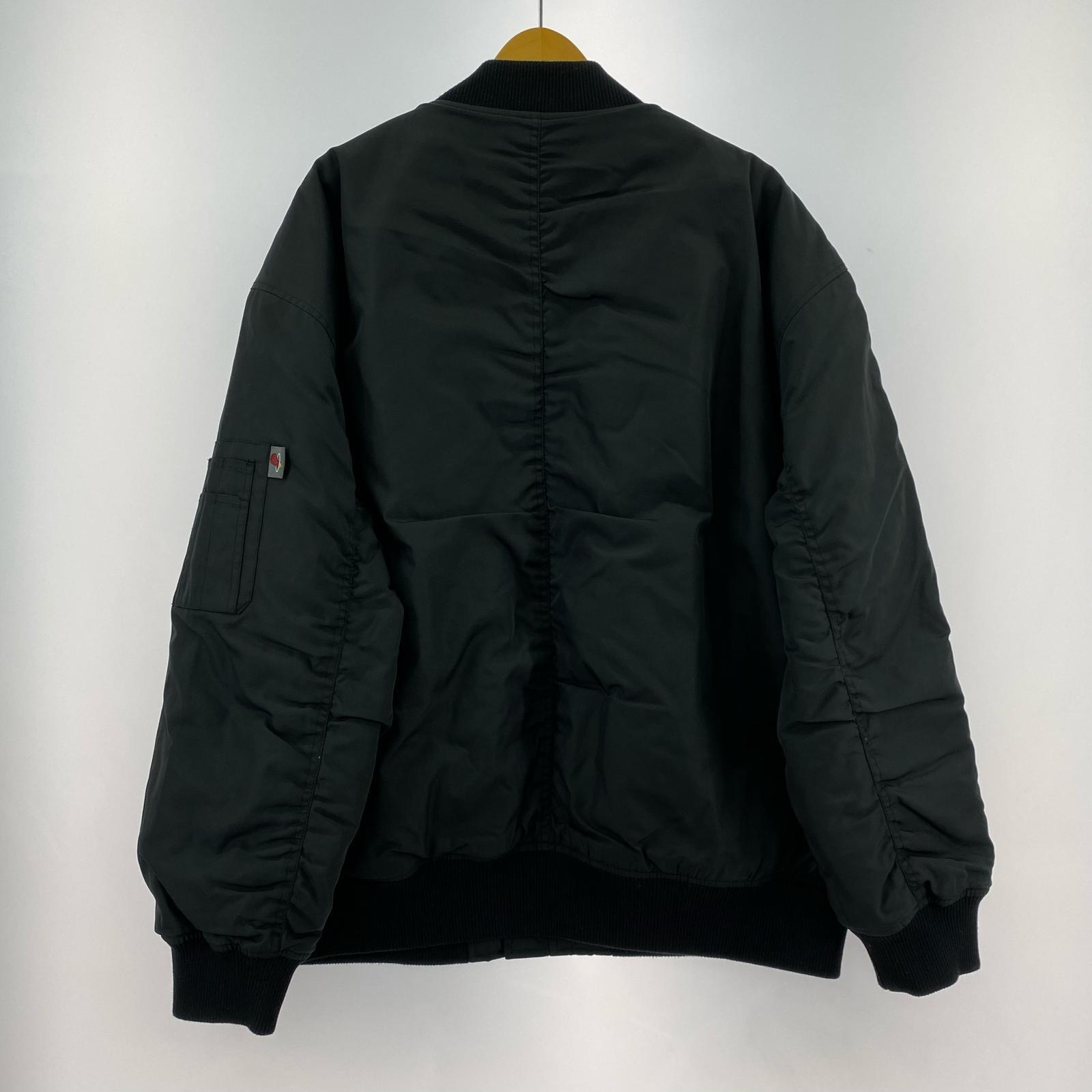 ブルゾン NBA MA-1 黒 XL LL ブラック