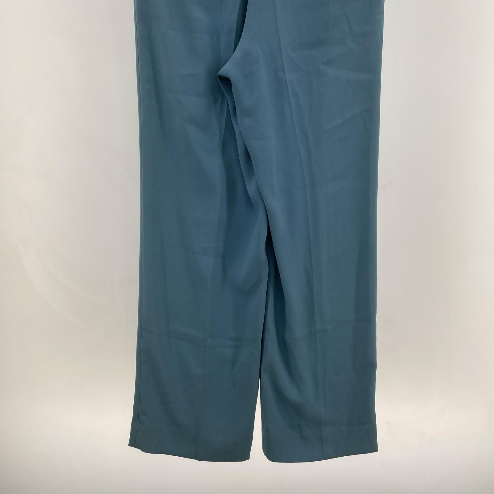 パンツ GEORGETTE HIGH WAIST PANTS(32) 32 ブルー