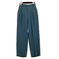 パンツ GEORGETTE HIGH WAIST PANTS(32) 32 ブルー