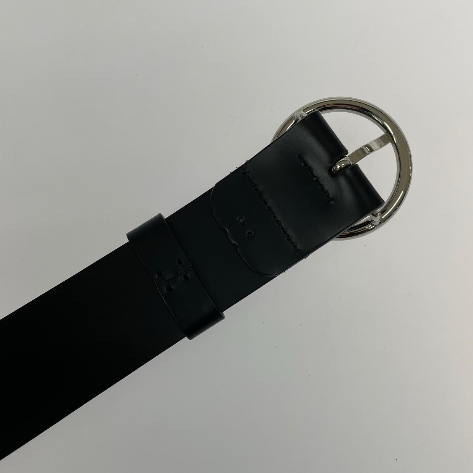 その他アクセサリー レザーリングベルト ブラック