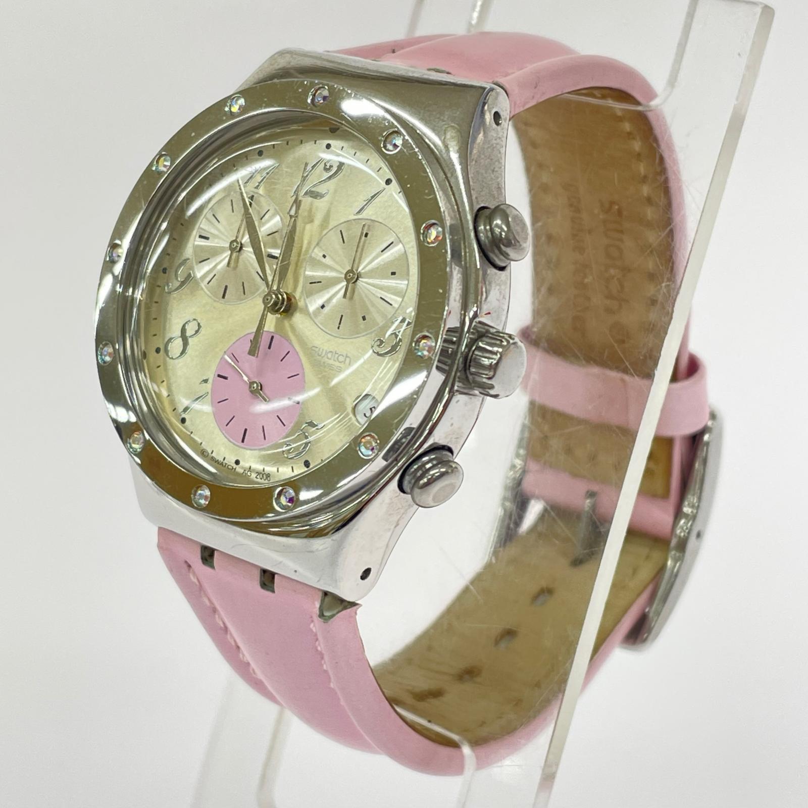 腕時計 TIME IN ROSE IRONY CHRONO