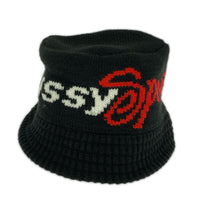 ハット 24AW KNIT BUCKET HAT ブラック
