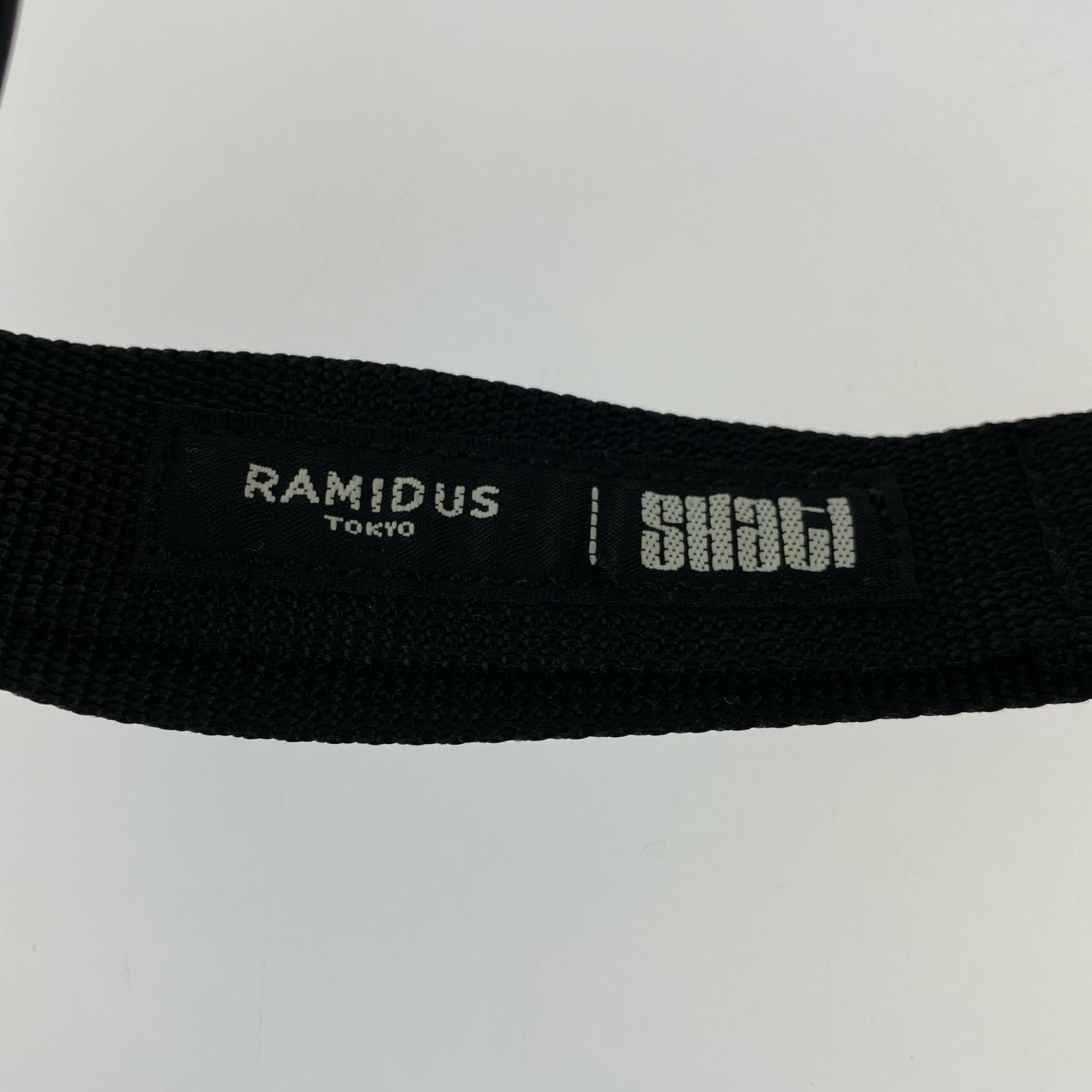 ボディバッグ RAMIDUS WAIST BAG 黒 ブラック