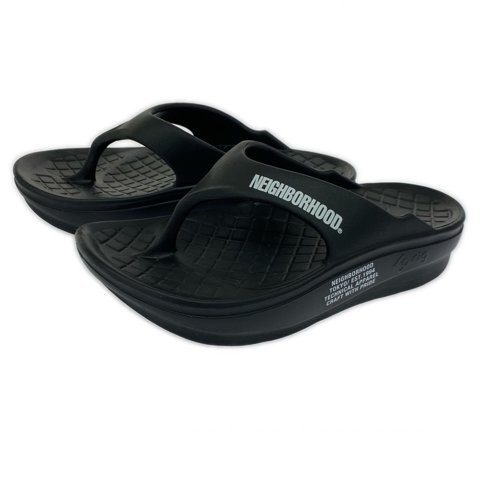 サンダル X RIG FOOTWEAR . FLIP FLOP 2.0 S S ブラック