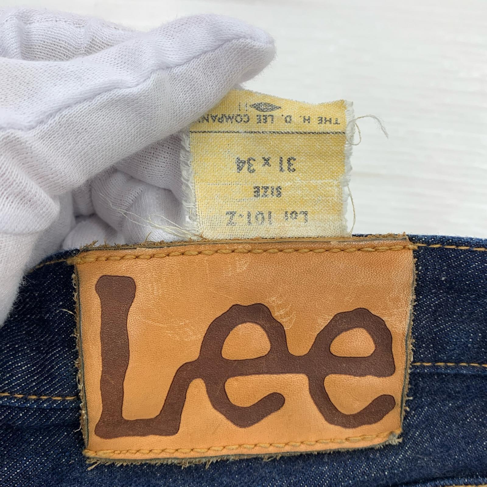 デニムパンツ 90s Lee 101Z 日本製 最初期復刻(31) 31 ブルー