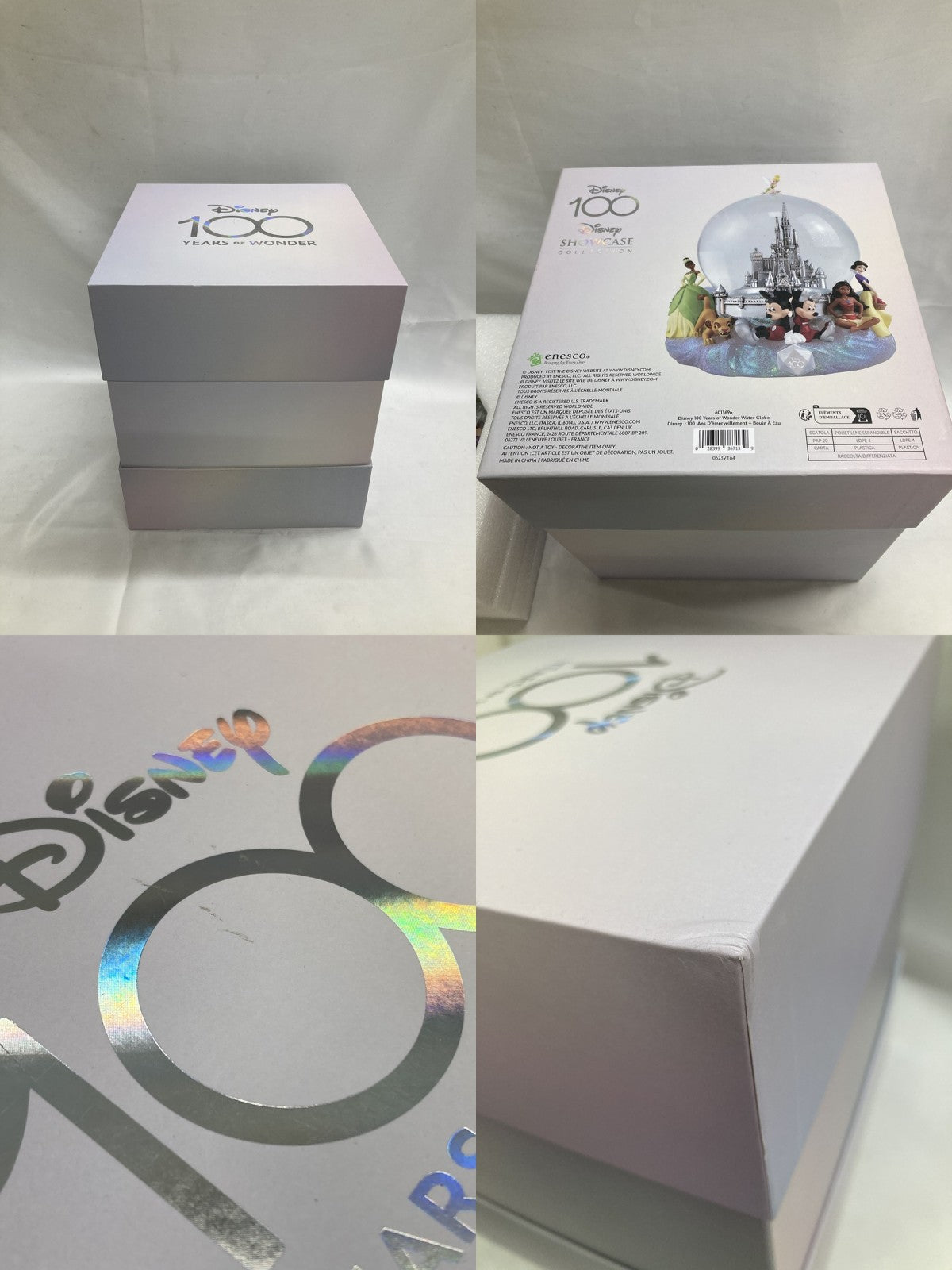ディズニーショーケース 100周年 ウォーターボール フィギュア/グッズ