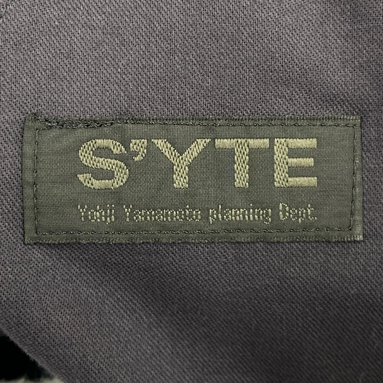 パンツ s’yte ウールパンツ 紺(3) ネイビー