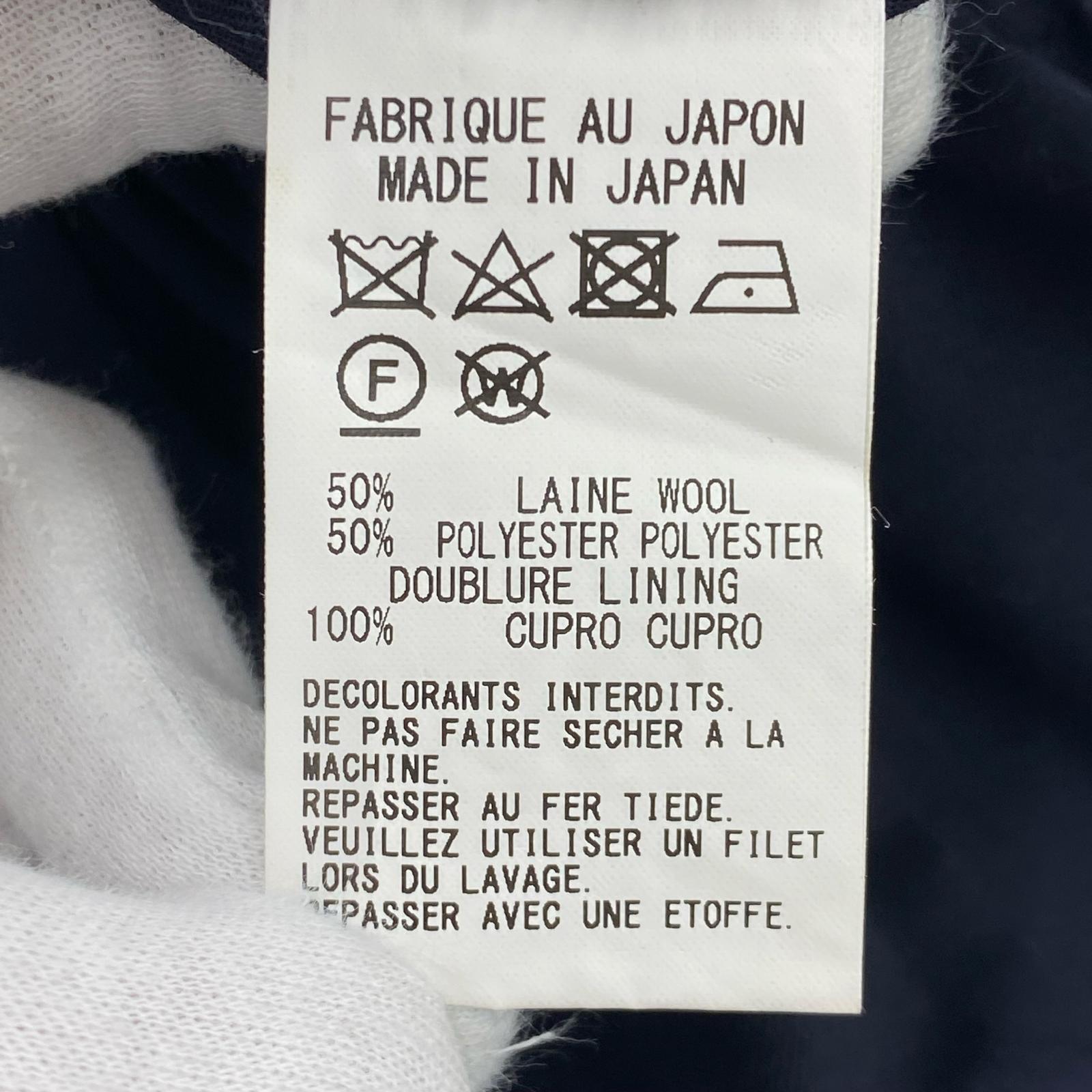 パンツ s’yte ウールパンツ 紺(3) ネイビー