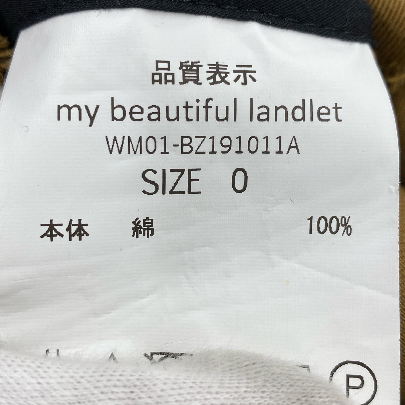 ジャケット 19SS コットンチノセットアップ 茶(0) 1 ブラウン
